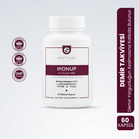 Smart Caps Ironup - Ijzer Capsules Vegetarisch (60 capsules)