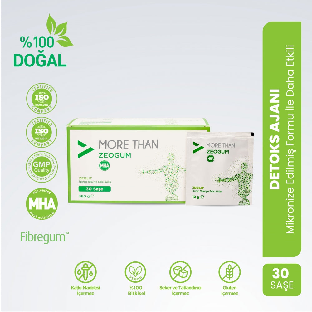 More Than - Zeogum MHA(Zeoliet & Arabic Gum) 30 sachets
