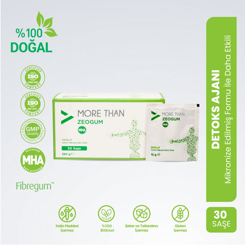More Than - Zeogum MHA(Zeoliet & Arabic Gum) 30 sachets