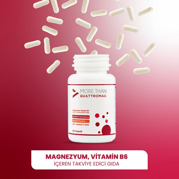 Quattromag - Magnesium Complex en Vitamine B6 (60 Capsules)