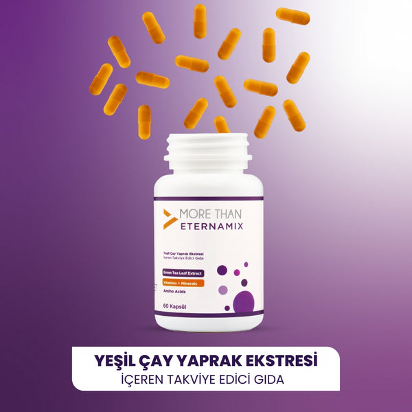 More Than Eternamix - Groene Theeblad Extract en Vitaminen en Mineralen (60 Capsules)