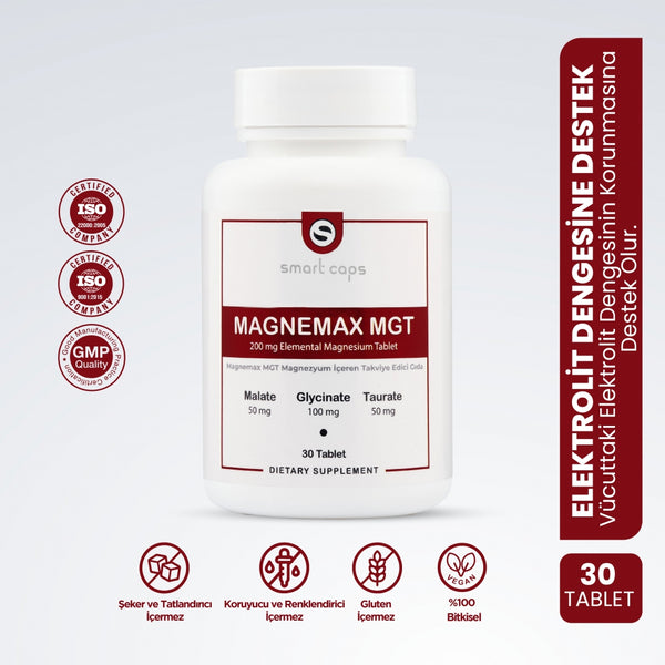Smart Caps Magnemax - Magnesium Complex (30 Tabletten)