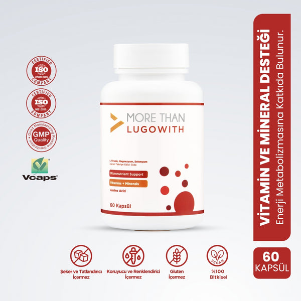 More Than Lugowith (Vitamin + Minerals) (60 Capsulles)