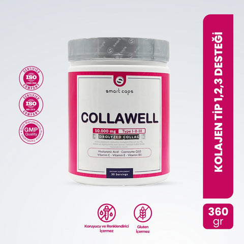 Gehydrolyseerd Collageen Type 1, 2 en 3 (360gr, 30 porties)