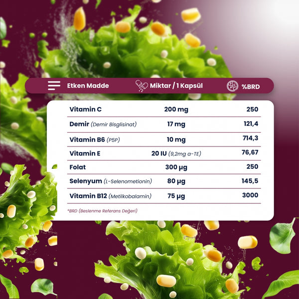 Smart Caps Ironup - Ijzer Capsules Vegetarisch (60 capsules)