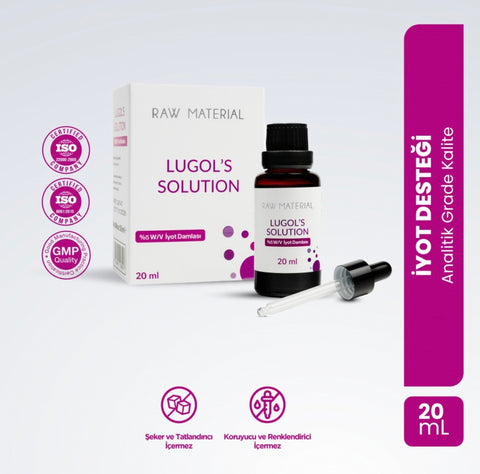 Raw Material Lugol's Solution Jodium 5% (20ml)