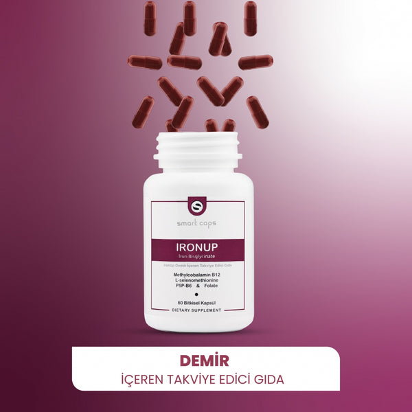 Smart Caps Ironup - Ijzer Capsules Vegetarisch (60 capsules)