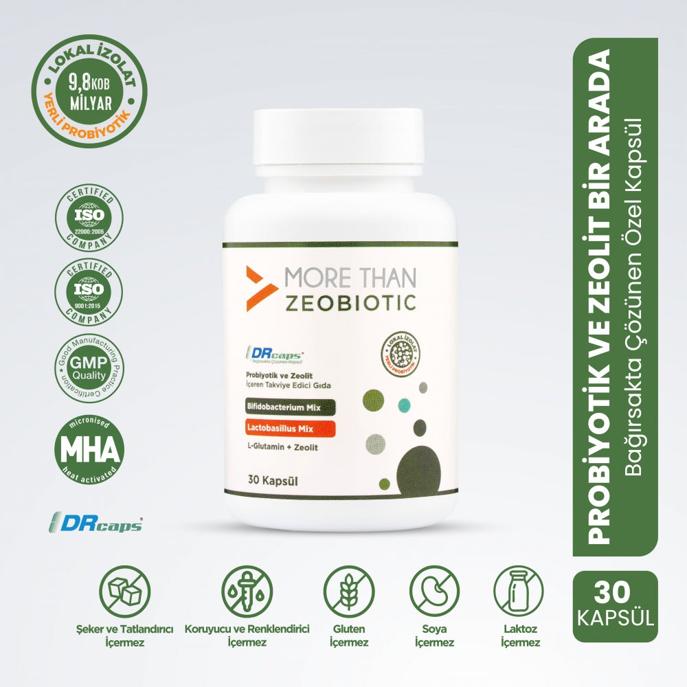 Zeobiotic | Zeoliet & Probiotica (30 Capsules)