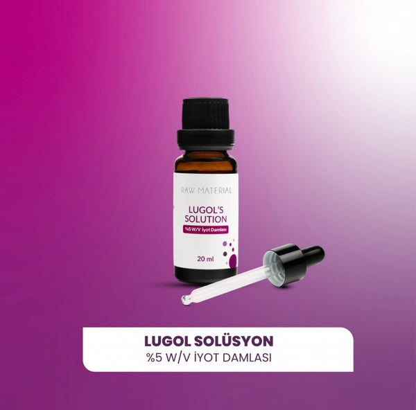 Raw Material Lugol's Solution Jodium 5% (20ml)