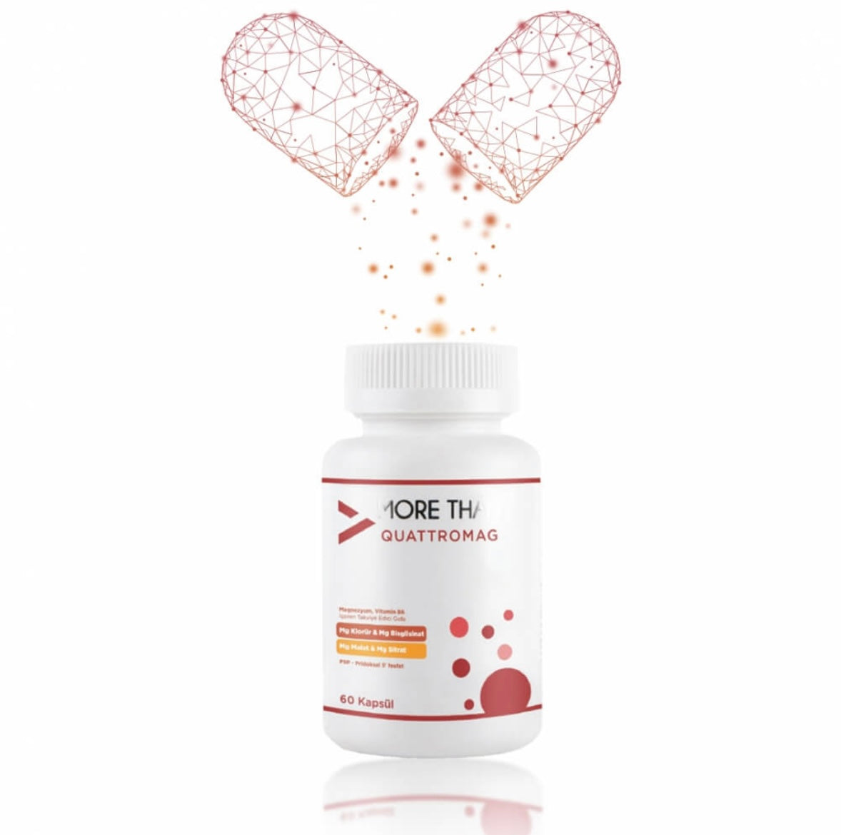 Magnesium Complex en Vitamine B6 (60 Capsules)