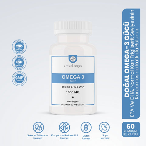 Smart Caps - Omega 3 Daily (60 capsules)